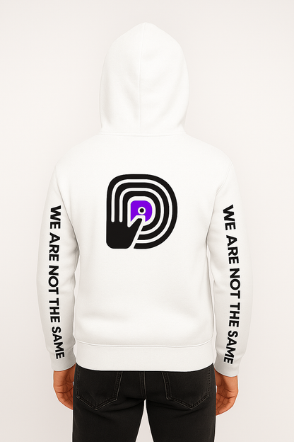 Spray paint Monochrome hoodie